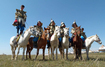 Reitertruppe im Gegentala-Grasland (Innere Mongolei) � �  Stefan Schomann